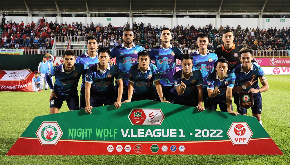 Vòng 22 V.League 2022: Topenland Bình Định vắng Văn Thuận và Tấn Tài sau trận đấu với Hoàng Anh Gia Lai