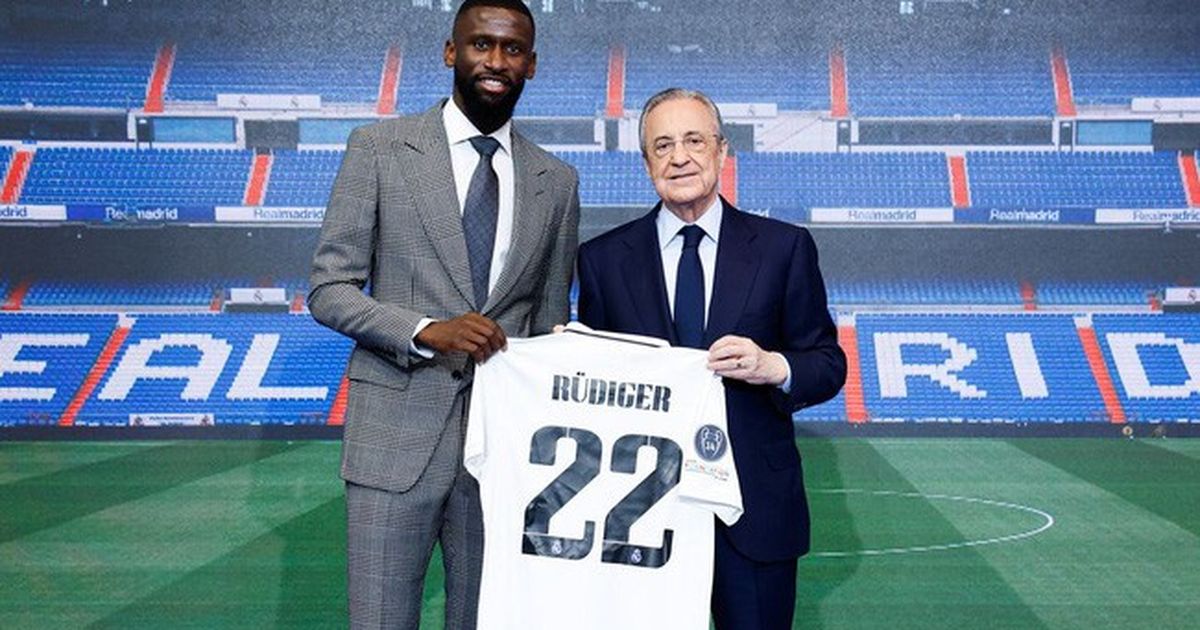 Seargeant Rudiger Rudiger chính thức ra mắt Real Madrid