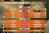 Lịch thi đấu vòng 3 Ligue 1 2026-2027