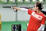Trịnh Thu Vinh vươn lên hạng 28 thế giới nội dung 25m súng ngắn thể thao nữ
