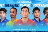 Nguyễn Hai Long lọt tốp đề cử "Cầu thủ năng lượng nhất" ASEAN Hyundai Cup™ 2026