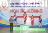 Khép lại Giải Kickboxing Đại hội Thể dục thể thao tỉnh Tây Ninh lần thứ I năm 2026