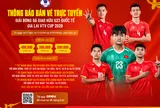 Mở bán vé trực tuyến Giải vô địch U23 quốc tế - Gia Lai VTV Cup 2026