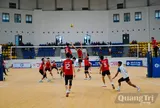 Gần 230 vận động viên tranh tài Giải Bóng chuyền Đại hội Thể dục thể thao tỉnh Quảng Trị 