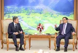 Thủ tướng Chính phủ Phạm Minh Chính tiếp Ngoại trưởng Hoa Kỳ Antony Blinken