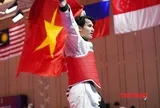 Võ sĩ Lý Hồng Phúc mang về tấm huy chương vàng thứ 100 cho đoàn Việt Nam