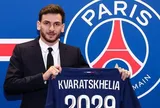 Khvicha Kvaratskhelia nhận lương cao gấp 6 lần khi gia nhập PSG