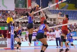Chặng 2 SEA V.League 2025: Tuyển bóng chuyền nữ Việt Nam thắng trận ra quân