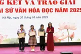 Trao giải Cuộc thi Đại sứ văn hóa đọc năm 2025
