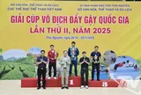 Thái Nguyên nhất toàn đoàn Giải Cúp vô địch Đẩy gậy quốc gia 2025