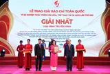 Trao Giải Báo chí toàn quốc "Vì sự nghiệp phát triển Văn hóa Việt Nam" lần thứ ba