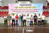 Bế mạc lớp tập huấn chuyên môn Pickleball tỉnh Khánh Hòa năm 2025