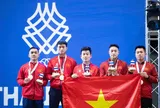 Môn Bóng bàn SEA Games 33: Đội tuyển nam Việt Nam đoạt huy chương bạc