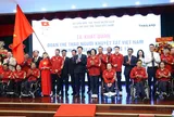 Lễ xuất quân Đoàn Thể thao người khuyết tật Việt Nam tham dự ASEAN Para Games 13