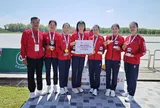SEA Games 33: Rowing Việt Nam giành huy chương vàng nội dung thuyền 4 nữ hạng nặng 1 mái chèo