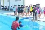 Phường Mỹ Phong phổ cập bơi phòng, chống đuối nước cho học sinh Tiểu học