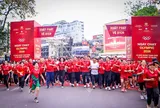 Hơn 17.000 người tham gia “Ngày chạy Olympic 2026: Vì sức khỏe toàn dân - Vì an ninh Tổ quốc” tại Hà Nội