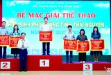 Gần 6.000 vận động viên tranh tài Giải Thể thao học sinh Phổ thông tỉnh Thái Nguyên năm học 2025-2026