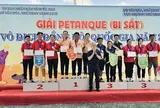 Giành 2 huy chương vàng, thành phố Hồ Chí Minh dẫn đầu Giải vô địch đồng đội Bi sắt quốc gia 2026