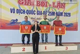Thành phố Hồ Chí Minh dẫn đầu Giải Bơi vô địch quốc gia (bể 25m) năm 2026