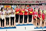 Điền kinh Việt Nam giành huy chương vàng nội dung 4x100m nữ tại Giải Singapore mở rộng 2026