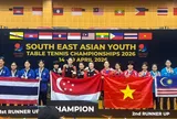 Đội tuyển Việt Nam giành 4 huy chương đồng tại Giải vô địch Bóng bàn trẻ Đông Nam Á 2026