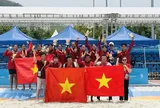 Môn Bóng ném Bãi biển nữ - ABG6: Vượt qua chủ nhà Trung Quốc, đội tuyển Việt Nam giành huy chương vàng