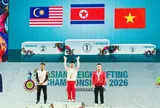 Giải vô địch Cử tạ châu Á 2026: Lực sĩ Lại Gia Thành giành 3 huy chương đồng đầu tiên