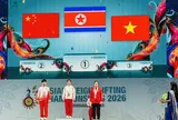 Giải vô địch Cử tạ châu Á 2026: Lực sĩ Quàng Thị Tâm giành 2 huy chương đồng hạng 58kg nữ