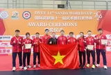 Đội tuyển wushu Việt Nam giành 3 huy chương vàng Cúp Tán thủ thế giới 2026