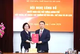 Trao quyết định bổ nhiệm Thứ trưởng Bộ Văn hóa, Thể thao và Du lịch Nguyễn Huy Dũng