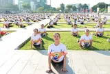 Khánh Hòa gần 1.100 người tham gia Ngày Quốc tế Yoga lần thứ 12 