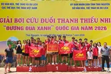 Giải Bơi cứu đuối thanh thiếu nhi “Đường đua xanh" quốc gia năm 2026 