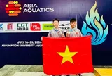 Việt Nam giành huy chương bạc Giải vô địch các môn Thể thao dưới nước các nhóm tuổi châu Á 2026