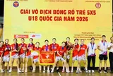 Giải Bóng rổ trẻ U18 quốc gia 2026: Nữ TP.HCM và nam Công an Nhân dân lên ngôi vô địch
