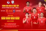 Mở bán vé trực tiếp trận đấu đội tuyển Việt Nam và Campuchia tại Mỹ Đình