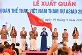 Phó Thủ tướng Chính phủ Phạm Thị Thanh Trà: "Các vận động viên sẽ nỗ lực bứt phá viết tiếp trang sử vàng, thể hiện sự vươn lên của thể thao nước nhà"