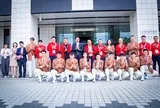 Chủ tịch Ủy ban Olympic Việt Nam Nguyễn Văn Hùng động viên Đoàn Thể thao Việt Nam trước thềm ASIAD 2026