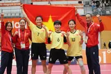 Môn Cầu mây ASIAD 20: Nội dung đôi nữ giành huy chương vàng thứ hai cho Đoàn Thể thao Việt Nam
