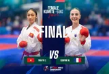Võ sĩ Trần Thị Cẩm Tú vào chung kết Giải vô địch Karate thế giới 2026