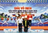 Việt Nam sớm giành 3 huy chương vàng tại Giải vô địch Đấu kiếm Đông Nam Á 2026