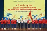 Bắc Ninh xuất quân tham dự Đại hội Thể thao toàn quốc lần thứ X