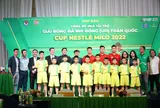 46 đội tranh tài tại giải Bóng đá nhi đồng toàn quốc 2022