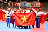 Taekwondo giành tấm huy chương vàng thứ hai cho Đoàn Thể thao Việt Nam