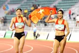 Môn Điền kinh SEA Games 33: Việt Nam giành cú đúp huy chương vàng trong ngày thi đấu đầu tiên
