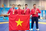 Môn Vật SEA Games 33: Đội tuyển Việt Nam giành 3 huy chương vàng trong ngày thi đấu đầu tiên