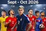 FIFA ASEAN Cup 2026 diễn ra cuối tháng 9 đầu tháng 10