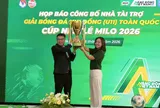 53 đội bóng góp mặt tại Giải Bóng đá Nhi đồng (U11) toàn quốc 2026