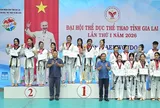 Phường Pleiku xếp hạng nhất môn Taekwondo Đại hội Thể dục thể thao tỉnh Gia Lai lần thứ I