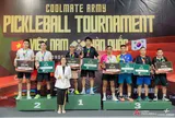 Coolmate Army Pickleball Tournament: Cầu nối giao lưu thể thao Việt - Hàn